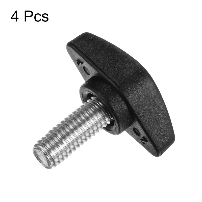 QUARKZMAN 4 Pcs T Wing Knobs Thumb Screws M8 x
