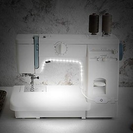 Uonlytech 2 Cinta De Luz Led Tira De Luz Led Blanca Para Coser Tiras De Luces Led Blancas Tira De Luz Para áquina De Coser Tiras De Luz Led Para Coser Barras De Luz Led Cable De Luz Ligero