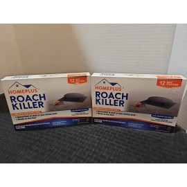 Pic Homeplus Pic Roach Control System Value Packs 2 Boxes 24 Bait Stations Pest NEW