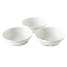 Hasamiyaki CtoC Japan Bowl L Wave Shape White Set of 3 Diameter 5.9 inches (15 cm) x Height 2.1 inches (450 cc)