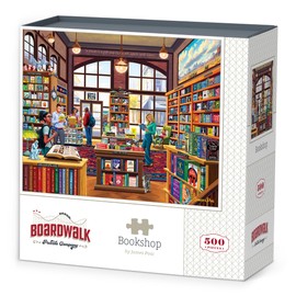 Bookshop by Boardwalk - 500 Piece Jigsaw Puzzle