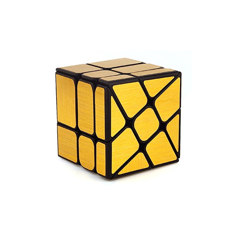 TANCH Mirror Wheel Speed Cube 3x3 Windmill Twisty Skewb Cube