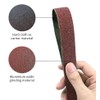 15 Pcs 1-1/8 x 21 Inch Assorted Aluminum Oxide Belt
