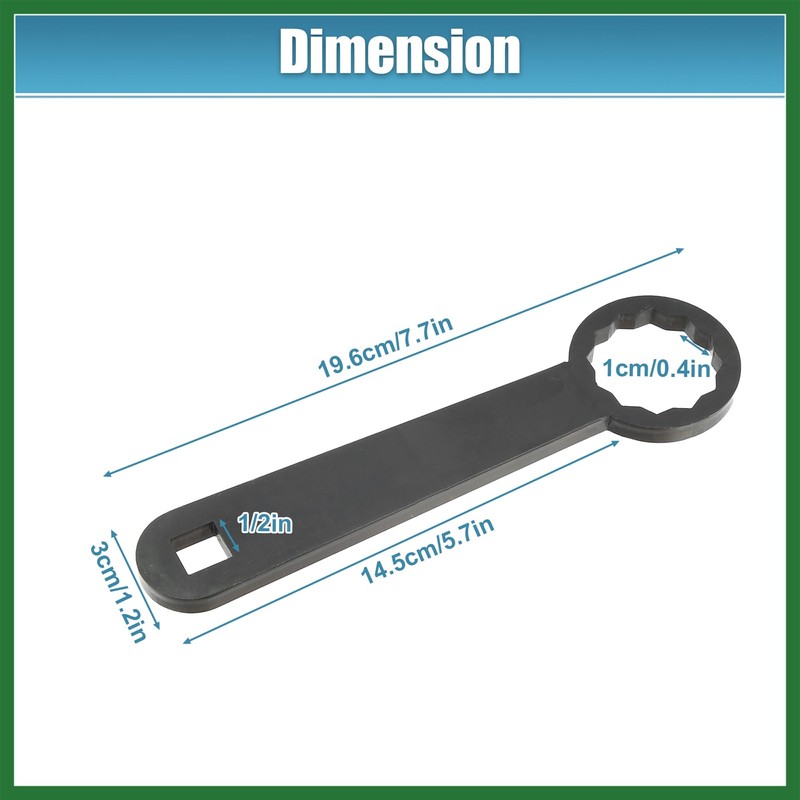 Motoforti 36mm Rear Wheel Axle Nut Torque Wrench Hand Tools