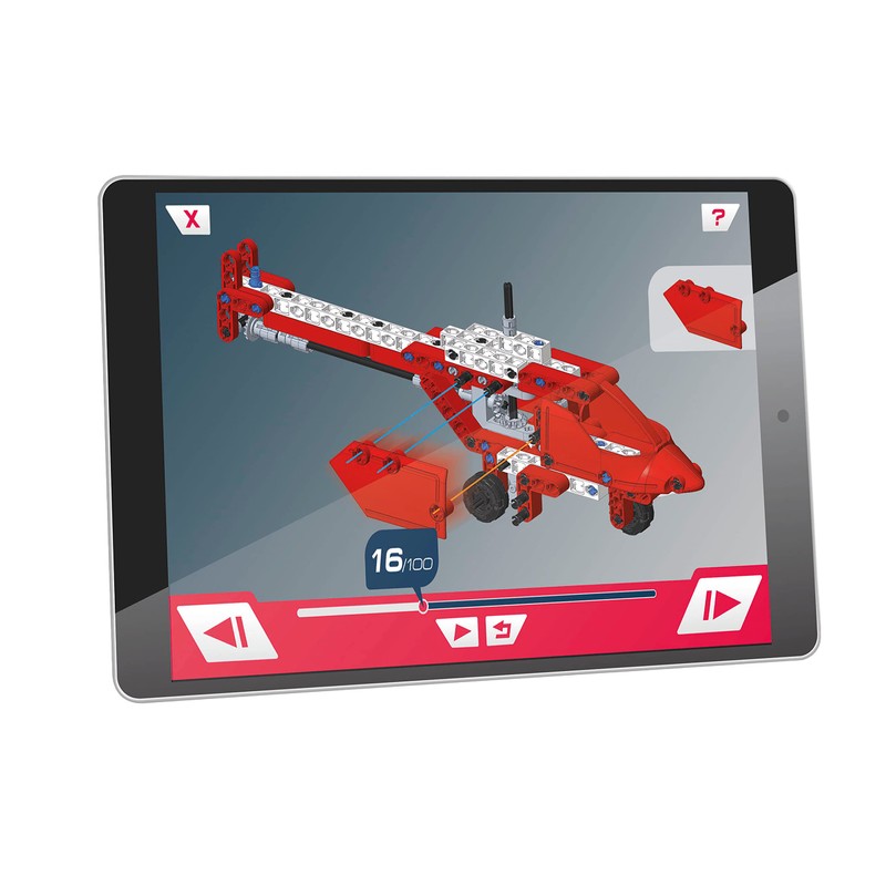 Clementoni 61348 Mechanics Helicopter, Multi-Color