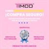Combo Secadora Cabello Tenaza Rizadora Cerámica Timco
