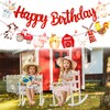 Farm Animals Birthday Party Banner Farm Birthday Party Decorations Farmhouse