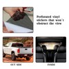 LynsaTac 65x22 in American Flag Eagle Decals for Trucks SUV