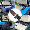 Dewkake Golf Cart Seat Belts Kit, 4pcs Universal Retractable Front