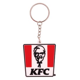 Desert Cactus KFC Keychain Kentucky Fried Chicken Car Keys Holder (PVC A)