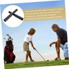 Gatuida 2 Pcs Golf Club Extension Rods Durable Golf Club