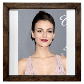FC Carino Victoria Justice - A Nice Print with Wood Frame FCA #FCAG1269445, White Background, 6X6