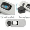 2Pack Child Proof Refrigerator Lock,Fridge Locks for Kids with Sticky