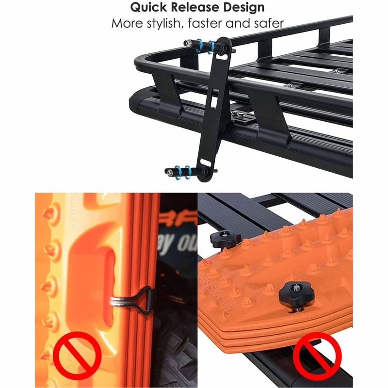 Mounting Pins for MaxTrax MKII Recovery Traction Boards, Lockable Theftproof