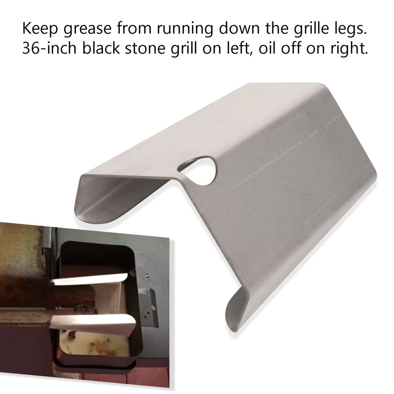 Grease Slide Mod for Blackstone 36 Inch Griddle - Stainless