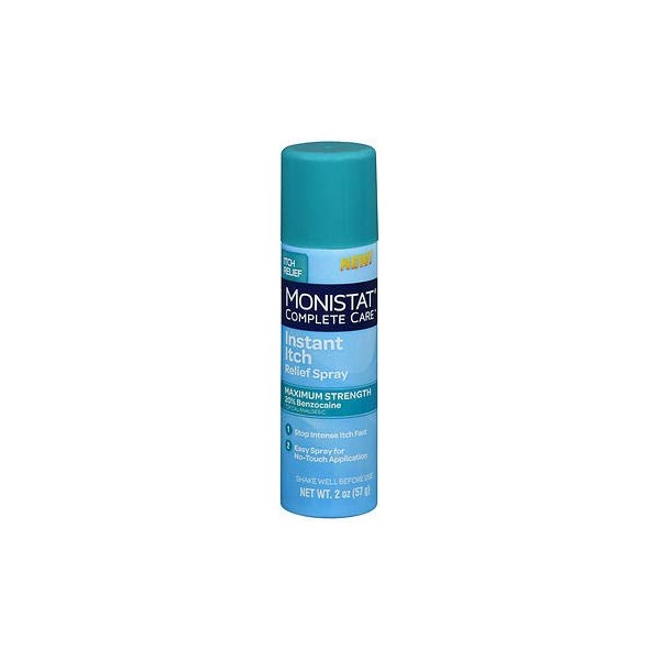 Monistat Complete Care Instant Itch Relief Spray - 2 oz, Pack of 5