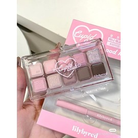 Mood keyboard eyeshadow palette | Soft neutral ash color, Long-Wearing, glitter, Clear watercolor | Palette With Easy Color Matching For All | K-beauty (04#Cool membership)