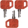 APUK 3x Ignition Key Replacement for John Deere Commercial Dozer