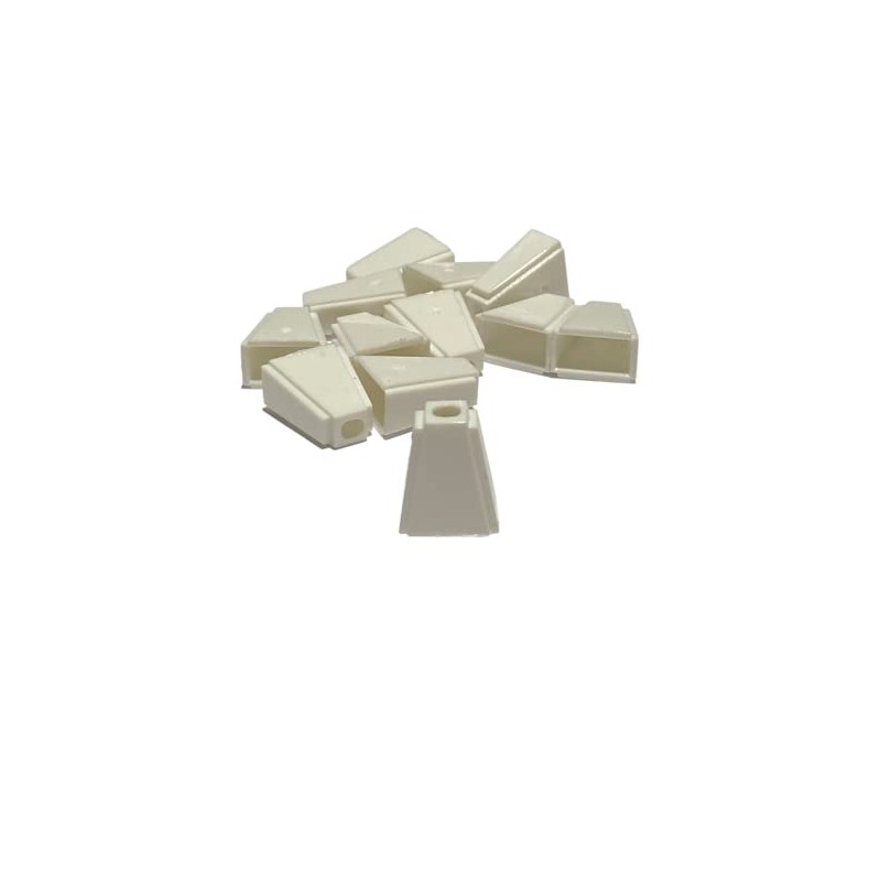 Mini blind cord tassels, in white, 12 pack, by Amazing