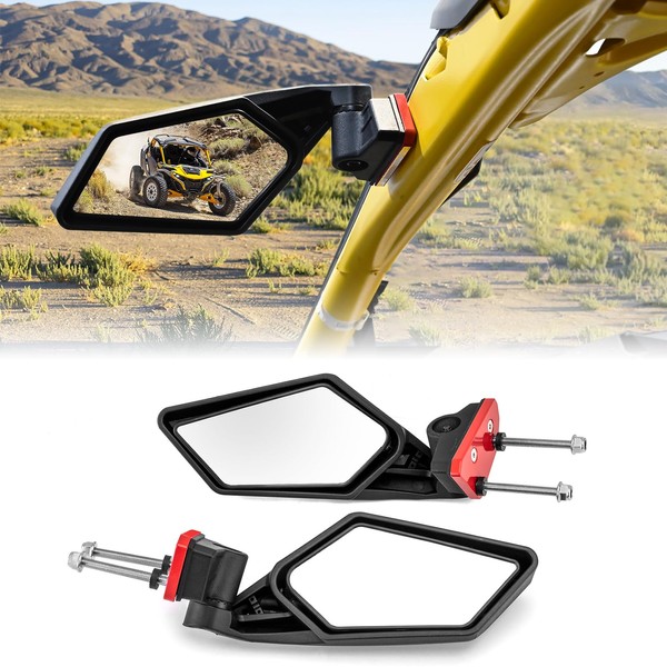 WeiSen 7.5 * 3.5" Rear View Side Mirrors with 180°