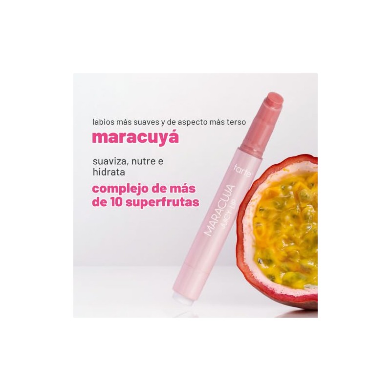 tarte Bálsamo Labial Maracuja Juicy - Guayaba (Rosa Transparente Con