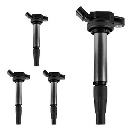 Torchbeam 4 Packs Ignition Coil UF619 Fit for 2009 2010 2011 Toyota Corolla Matrix Prius 2012 2013 2014 2015 2017 Lexus Scion IM XD Pontiac Vibe 1.8L L4 Replacement for UF619 90919-02258