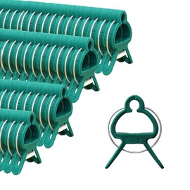 URANT 60 Garden Plant Clamps,Plant Support Clamps Hold Plant Stems,for Multi-...
