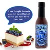 Hellfire Blueberry Hell Hot Sauce with Carolina Reaper Peppers, Gourmet,