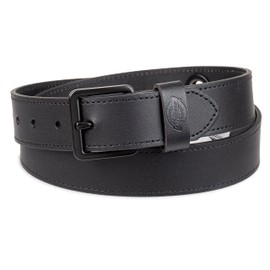 Dickies Men's Casual Leather Belt, Black Grommet, Small (30-32)