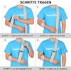 supregear Arm Sling Adjustable Lightweight Comfortable Shoulder Sling Breathable Medical