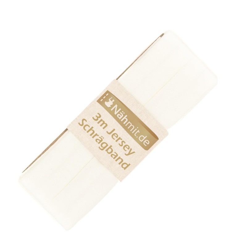 Nähmit - Jersey Bias Binding - Elastic Pre-folded Edging Tape