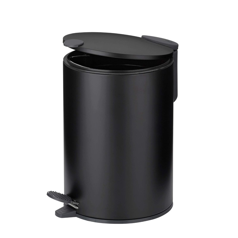Kela Bin, Metal, Black, one Size