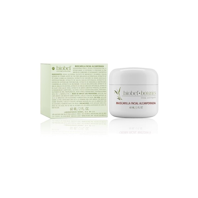 Biobel Mascarilla Alcanforada 60ml