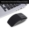 2.4G Mouse 1600DPI Ergonomic Foldable Optical Touch Mouse with USB