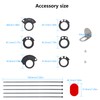 OXWIND Motocross Heated Grips, Heated Grips for Motorcycle Hand Warmer