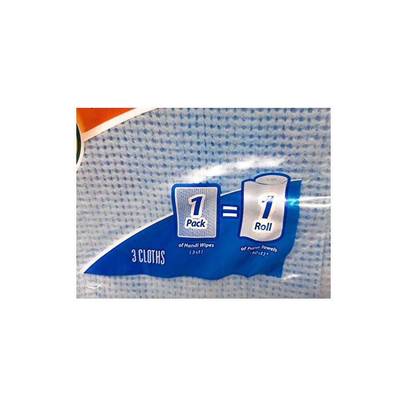 Handi Wipes Heavy Duty Reusable Cloths, Color May Vary -