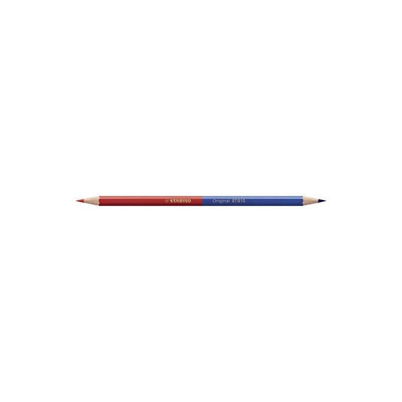Premium Colouring Pencil, STABILO Original, Single Pen, Two-Tone, Red &