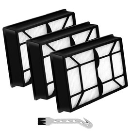 Alrens 3 Pack EF-9 HEPA Filter for Kenmore Upright and Canister Vacuum 31150, 31140, 21814, 81714, 22614, BU1017, BU1018, 110065, Reusable EF-9 53296 HEPA Filter + 1 Cleaning Brush