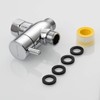 Tecmolog DSF012 Shower Diverter Valve 3-Way 1/2 Inch Brass Shut-Off