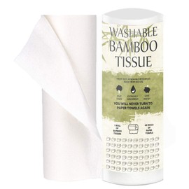Tanness Bamboo Kitchen Roll | Washable Kitchen Towels Made of Bamboo Fibres | Softer and More Absorbent Than Normal Paper