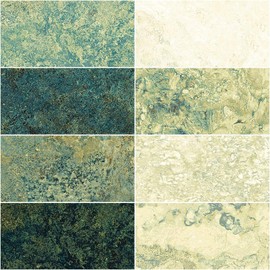 Stonehenge Gradations Robin's Egg 8 Fat Quarters Northcott