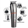 Rechargeable Hair Cutter Kit 6-In-1 USB Electric Razor Nose Hair