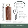 Leather Expression: Compact Key Case, Leathercraft, Made in Japan, Genuine