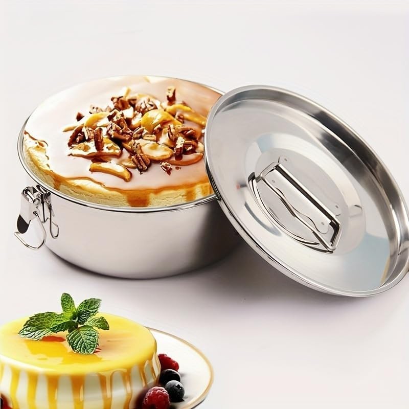 Stainless Steel Flan Mold, 63 Oz Flanera Baking Pan for