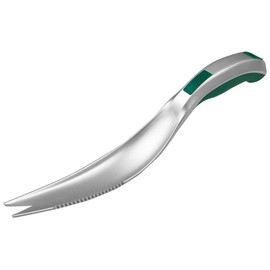 Kbenison One-Piece Aluminum Gardening Weed Tools, Hand Garden Weeder Tool, Ergonomic Handle Best Weeding Tool, Weed Pull Tool with Serrated Edge, Grass Removal Tool