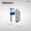 Castel Válvula de descarga y admisión para WC Némesis