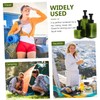 DOITOOL 3pcs Portable Pump Dispenser Multi-Function Empty Bottles for Toiletries