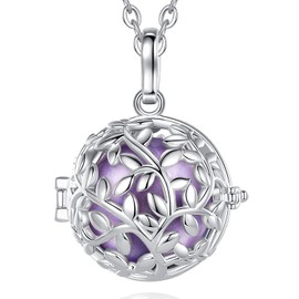 AEONSLOVE Angel Chime Caller Necklace Balls Llamador De Angeles Harmony Ball Necklace Pregnancy Chime Ball Necklaces Bola Necklace Pregnancy