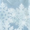 ChloropLastid Let It Snow Shower Curtain 72x72 Inches Snowman Christmas
