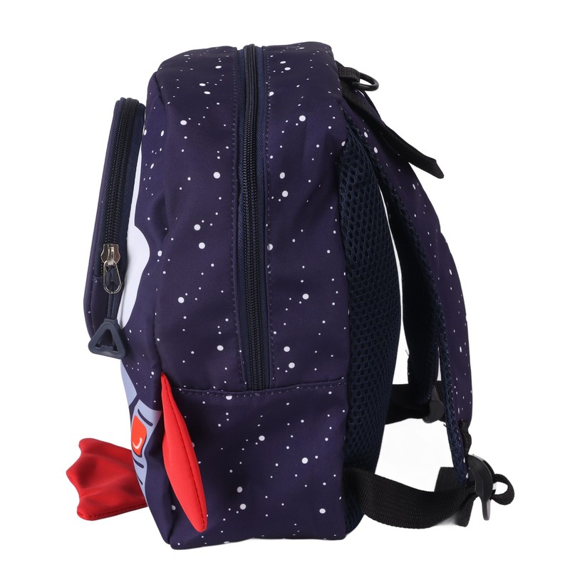 Kids Backpack Cartoon Spaceman Style Anti Lost Rope Large Capacity